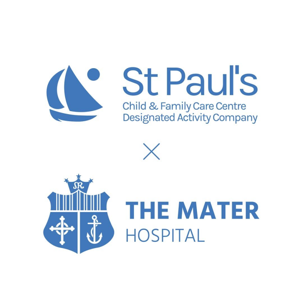 Partnerships Logos - St Paul's Service is affiliated with the Mater Misericordiae University Hospital.